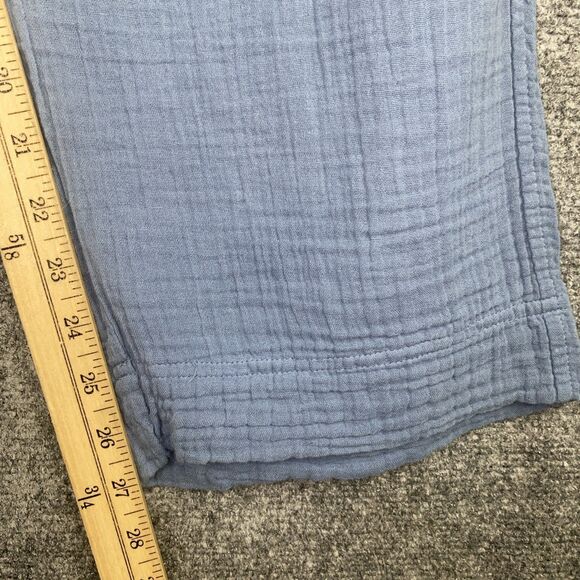 Dylan Pants Womens Size L Blue Gauzy Ankle Pull on Beach Lounge - Picture 7 of 9